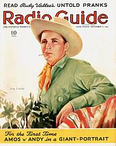An uncharacteristic 1936 cover pose - as Crosby begins hosting Kraft Music Hall An uncharacteristic 1936 cover pose - as Crosby begins hosting Kraft Music Hall